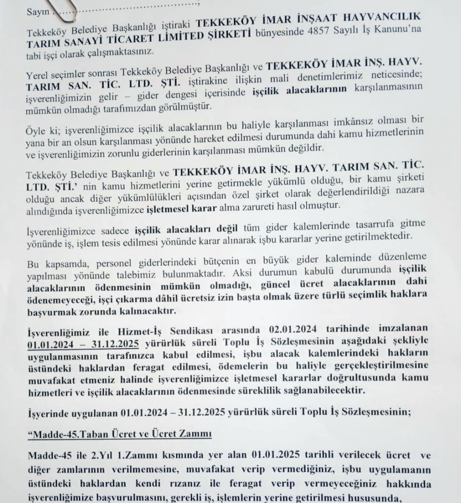 İŞTE O FERAGATNAME...