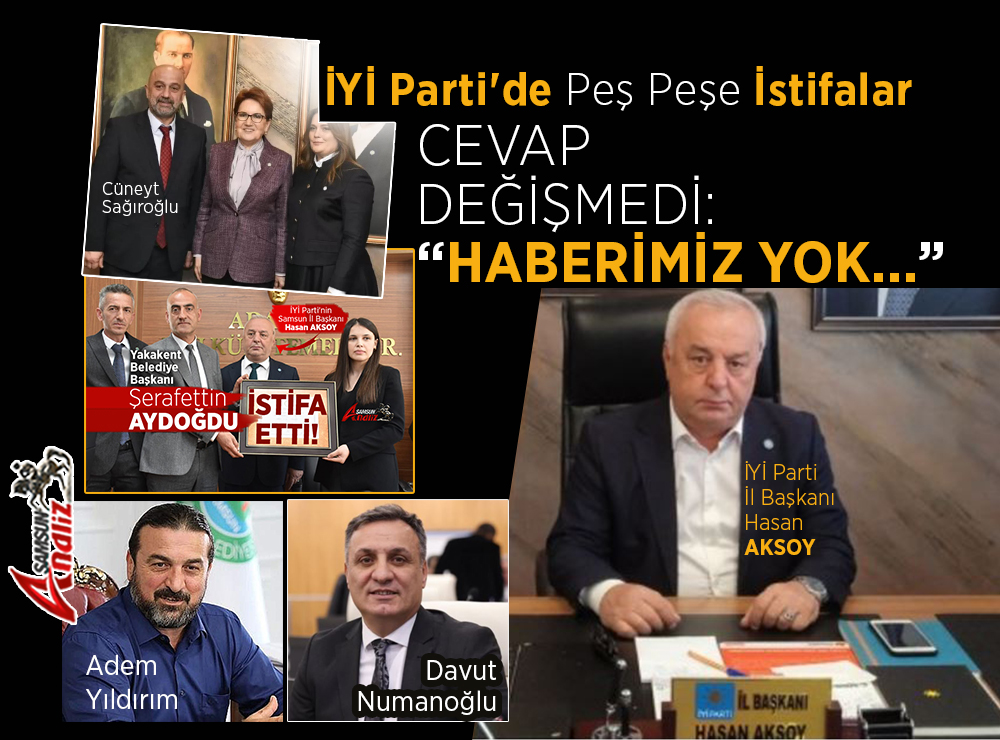 İlkadım Belediye Meclisi’nde Peş Peşe İstifalar