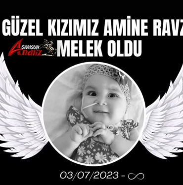 SMA Hastası Ravza Bebek Yaşam Mücadelesini Kaybetti