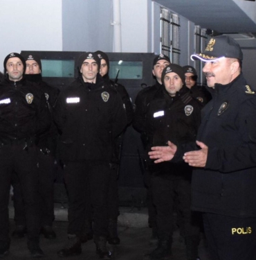 Samsun’da Gece Kartalları Huzur ve Güvenlik İçin Sahada