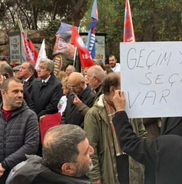 Samsun’da Kamu Çalışanlarından İş Bırakma Eylemi