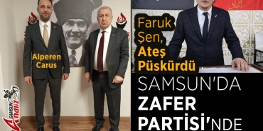 Samsun'da Zafer Partisi’nde Kriz