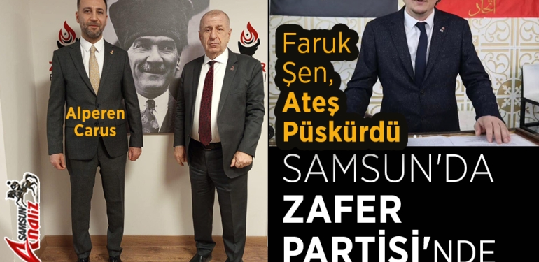 Samsun'da Zafer Partisi’nde Kriz