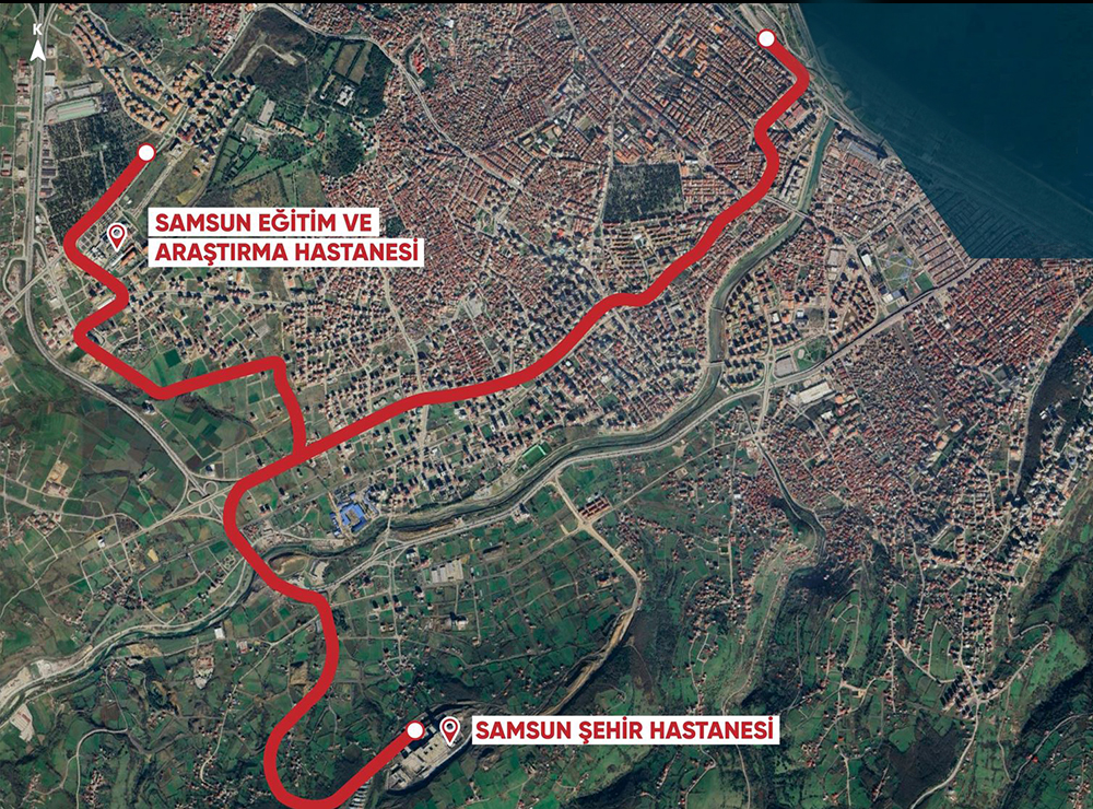 Samsun'un Projesi 2025 Yatırım Programına Alındı