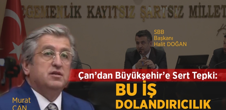 CHP’li Murat Çan’dan Samsun Büyükşehir’e Sert Tepki