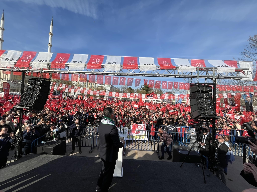 CHP’nin Çarşamba Mitingi “Bu Ülkeyi Sandık Kurtarır!