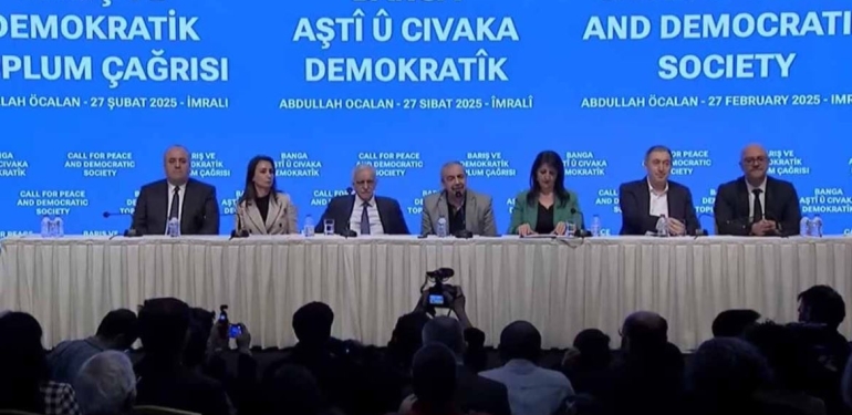 İmralı PKK Kendini Feshetsin