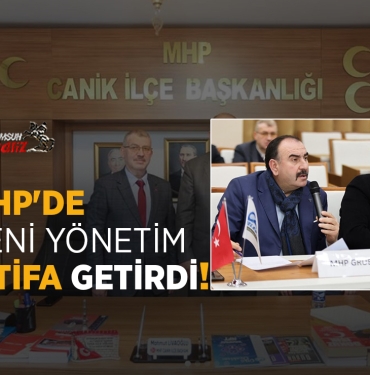 MHP'de Yeni Yönetim İstifa Getirdi!