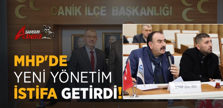 MHP'de Yeni Yönetim İstifa Getirdi!
