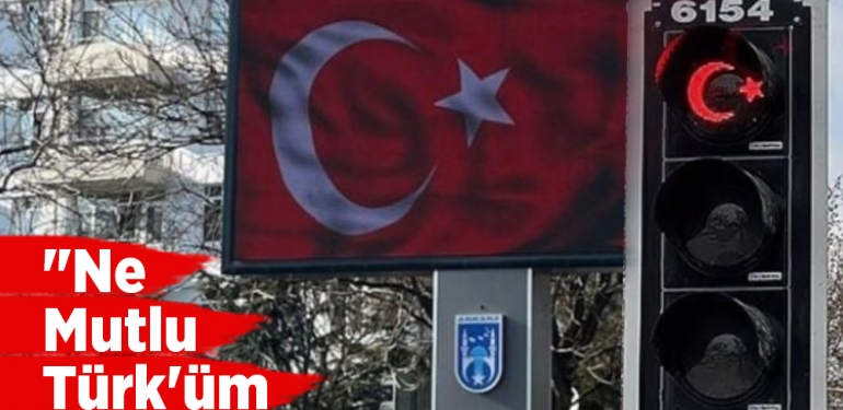 O Şehir ‘Türk Bayrağı’na Büründü!