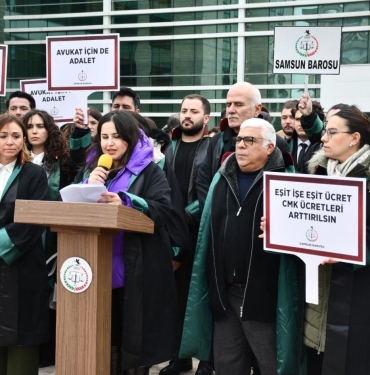 Samsun Barosu Avukatlarından CMK Ücretlerine Tepki
