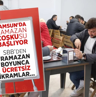 Samsun’da Ramazan Coşkusu