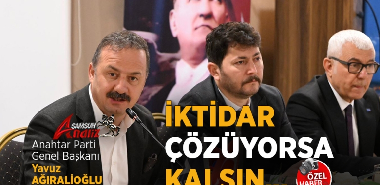 Yavuz Ağıralioğlu: “Siyaset, Sadece Oy Almak Değil”