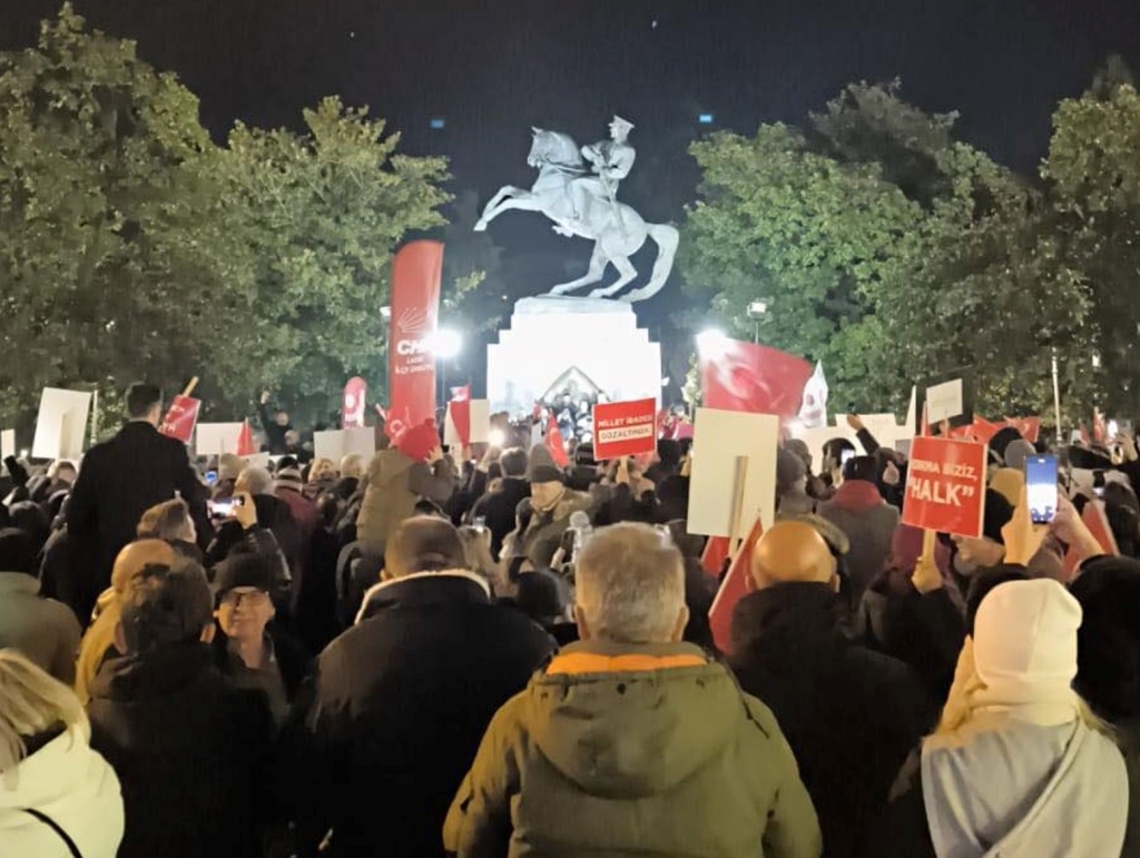 CHP Samsun’dan İmamoğlu İçin Protesto Yürüyüşü