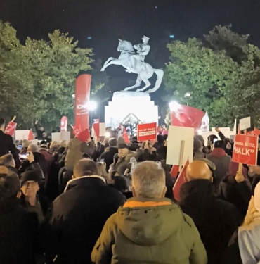 CHP Samsun’dan İmamoğlu İçin Protesto Yürüyüşü