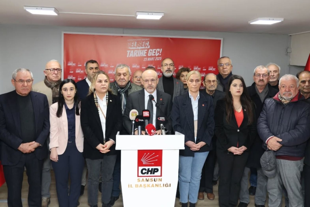 CHP Samsun’dan İmamoğlu’nun Gözaltına Alınmasına Sert Tepki