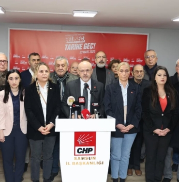 CHP Samsun’dan İmamoğlu’nun Gözaltına Alınmasına Sert Tepki