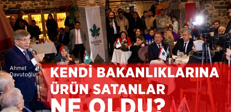 Davutoğlu Samsun’da Konuştu!
