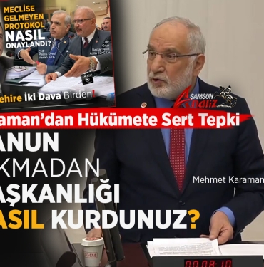 Mehmet Karaman’dan Hükümete 'Güvenlik' Tepkisi