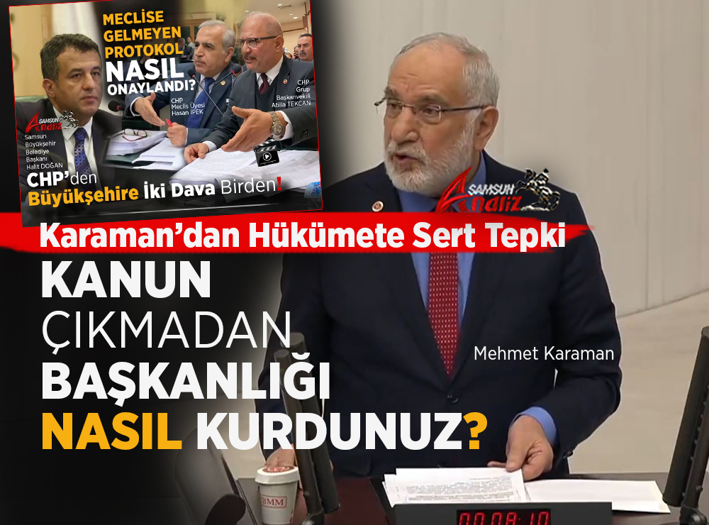 Mehmet Karaman’dan Hükümete 'Güvenlik' Tepkisi