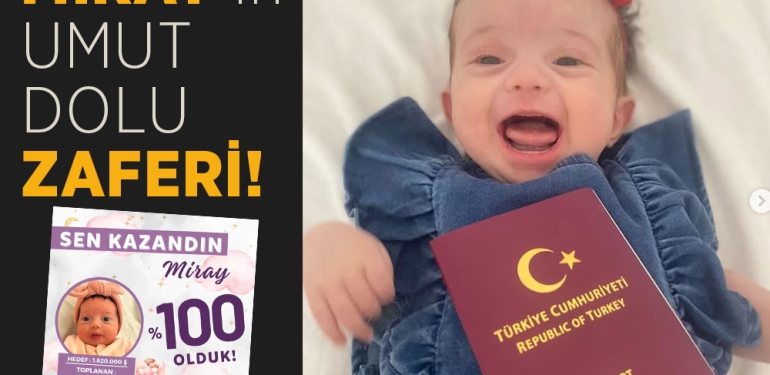 Samsunlu SMA Hastası Miray’ın Umut Dolu Zaferi!