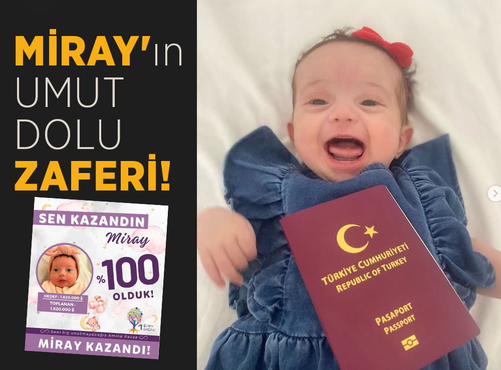 Samsunlu SMA Hastası Miray’ın Umut Dolu Zaferi!