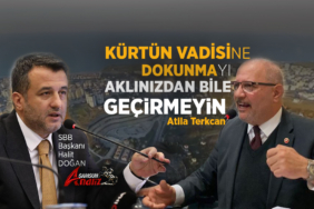 CHP Kürtün Vadisi’ni Ranta Kurban Ettirmeyiz