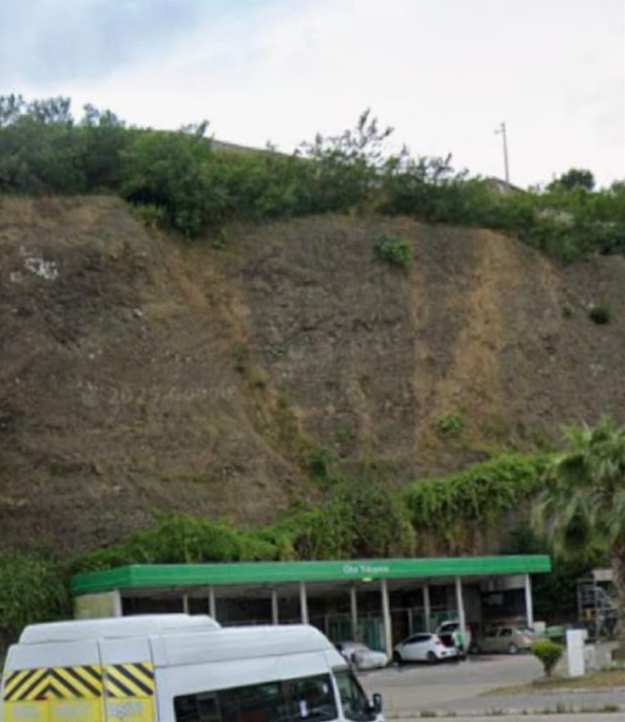 Samsun Canik’te Toprak Kayması