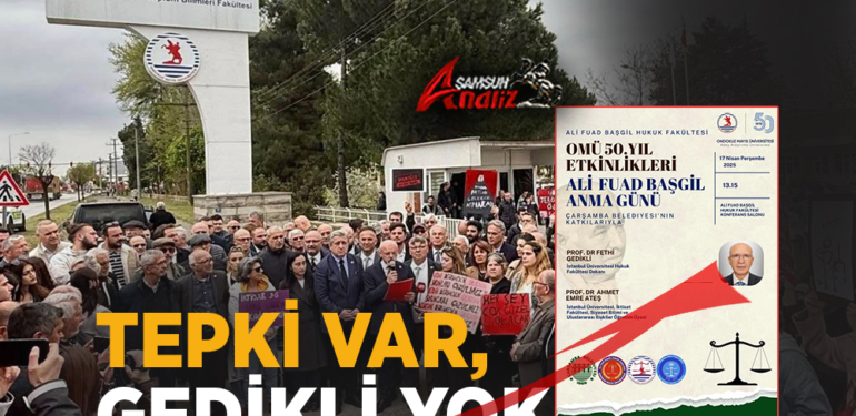 Diploma Krizinin İmzacısı OMÜ’de Konuşamadı