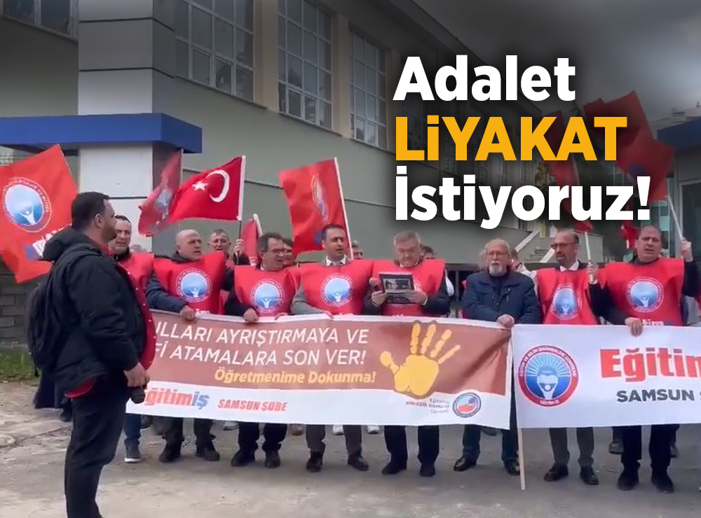 Eğitim-İş Samsun Şubesi’nden Proje Okulları Uygulamasına Tepki