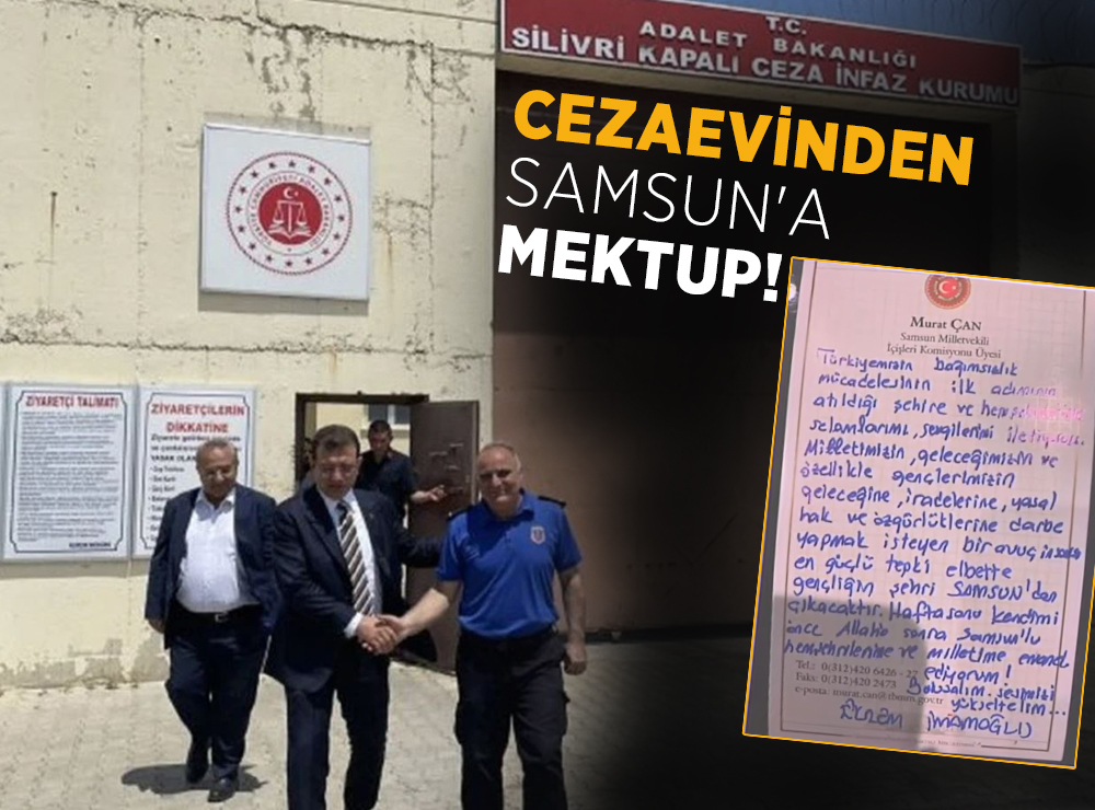 Ekrem İmamoğlu’ndan Samsun’a El Yazılı Miting Daveti