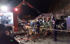 Samsun Canik’te Heyelan Faciası