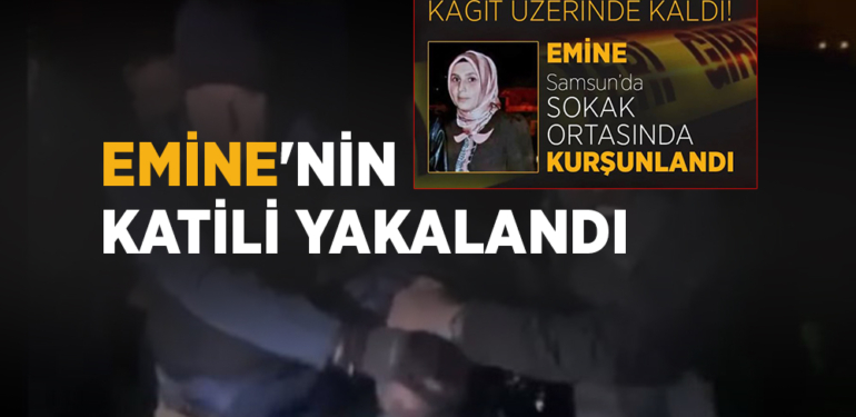 Samsun’da Eşini Öldüren Emrah Akpınar Yakalandı