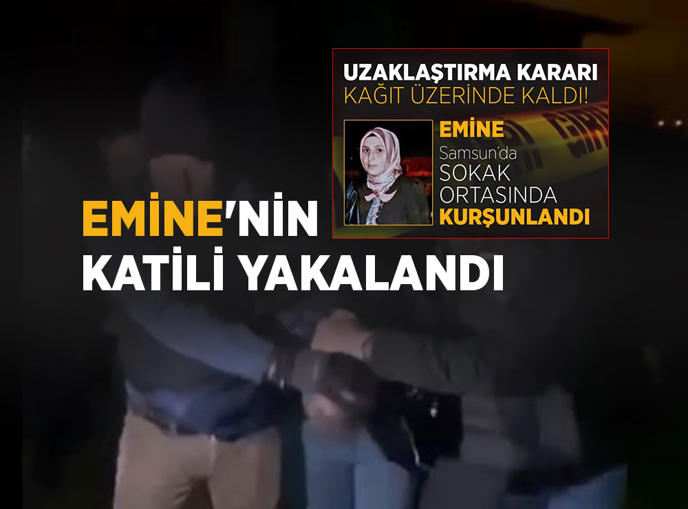 Samsun’da Eşini Öldüren Emrah Akpınar Yakalandı