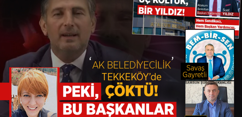 AK Belediyecilik Samsun’da Çöktü