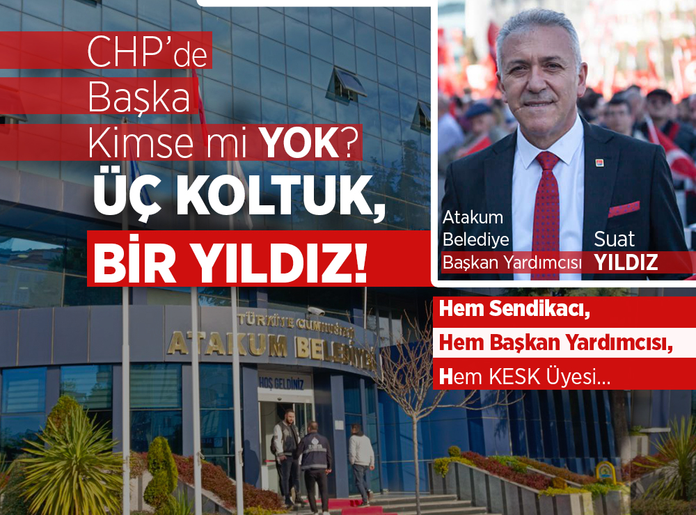Atakum Belediyesi'nde Yasa Tanımayan Görev Üçgeni