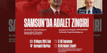 İmamoğlu İçin Samsun’da Adalet Zinciri