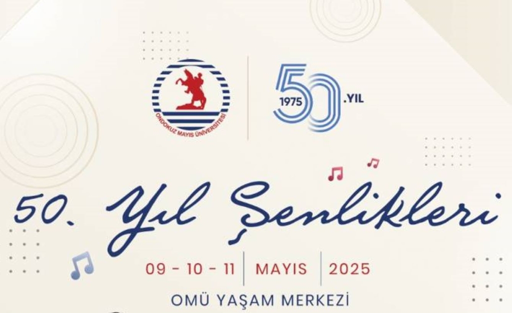 OMÜ, 50. Yılını Coşkulu Şenliklerle Kutluyor