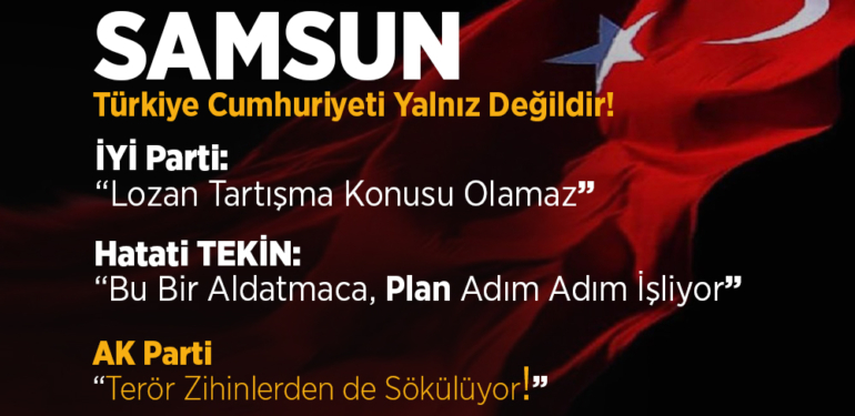 PKK’nın Fesih İlanına Samsun’dan Sert Tepki