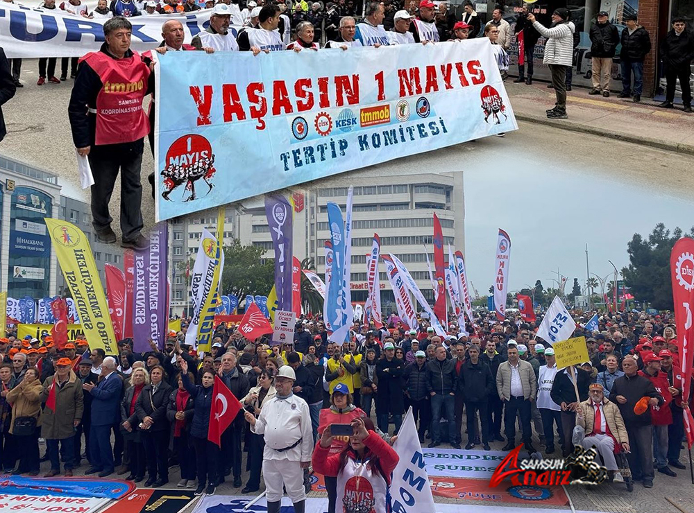 Samsun'da 1 Mayıs