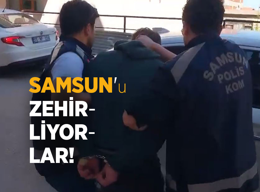 Samsun’da Uyuşturucu Operasyonu