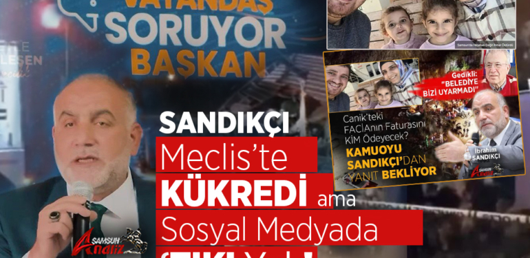 Sandıkçı’nın ‘Heyelan’ Sessizliği Devam Ediyor