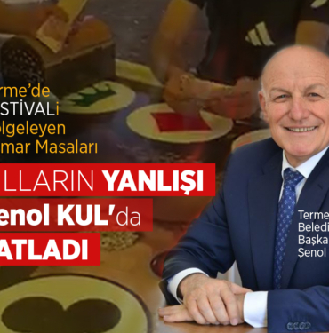 Terme’de Festivali Gölgeleyen Kumar Masaları