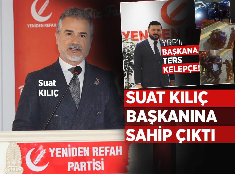 Yeniden Refah’tan Ters Kelepçeli Gözaltıya Sert Tepki