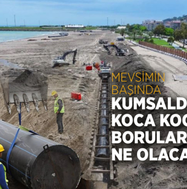 Atakum Sahilindeki Dev Borular Ne İşe Yarıyor