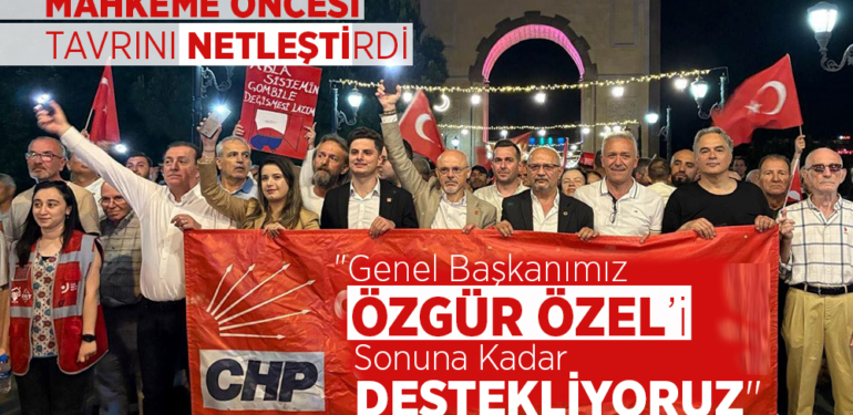 CHP Samsun’dan Mahkeme Öncesi Net Çıkış
