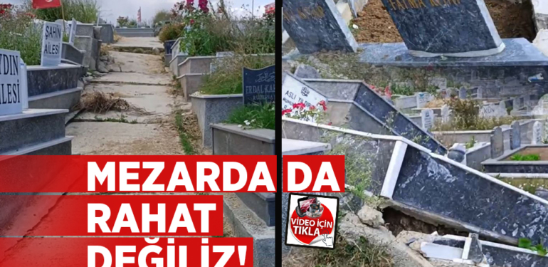 Derecik Mezarlığı’nda İç Sızlatan Görüntüler