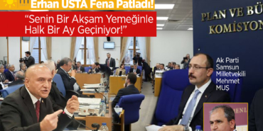Erhan Usta Plan Bütçe Komisyonu’nda Patladı