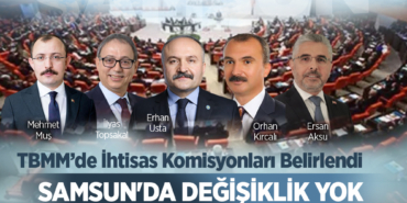 Samsun Milletvekilleri Komisyon Görevlerine Devam Ediyor