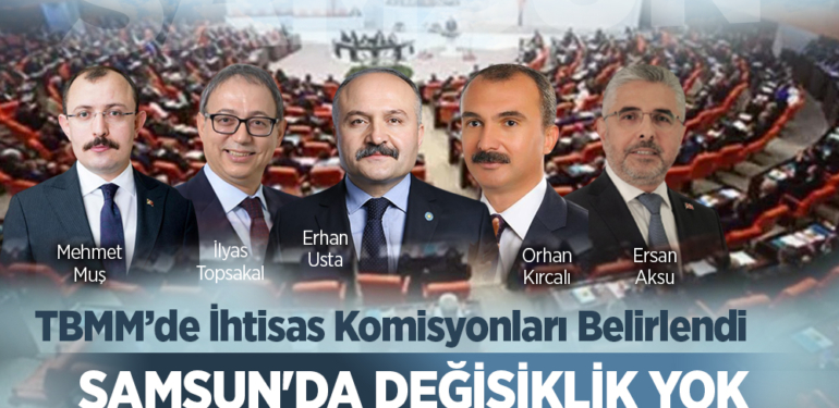 Samsun Milletvekilleri Komisyon Görevlerine Devam Ediyor
